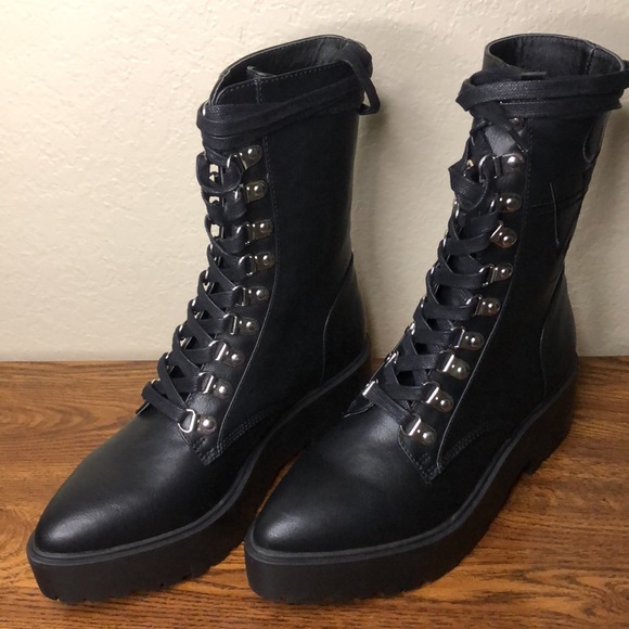 Widow Hateful Prayers Combat Boots - Picture 5 of 7